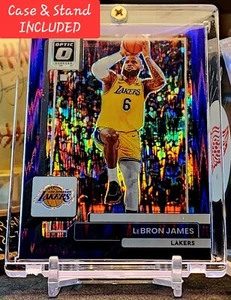 2022-23 LeBron James Panini Donruss Optik LILA STOSS PRIZM #116 Lakers - Bild 1 von 10