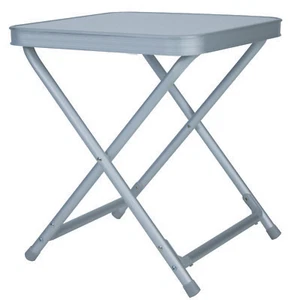 Campingtisch Mehrzweck Tisch und Hocker 2 in 1 Kleiner Tisch Campinghocker - Bild 1 von 5