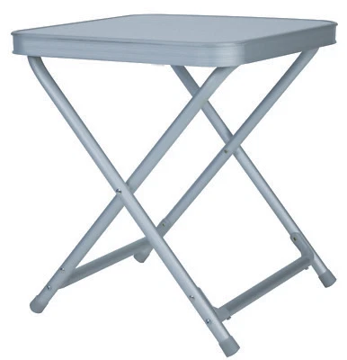 Campingtisch Mehrzweck Tisch und Hocker  2 in 1 Kleiner Tisch Campinghocker - Bild 1 von 4