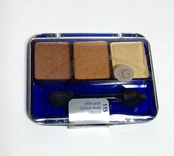 COVERGIRL Eye Enhancers Eyeshadow Trio Palette 115 Golden Sunset