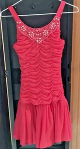 Neu mit Etikett Mädchen I.Z. AMY BYER KORALLE OSTERN HOCHZEIT FORMELLES KLEID GRÖSSE 16 58 $ - Bild 1 von 4