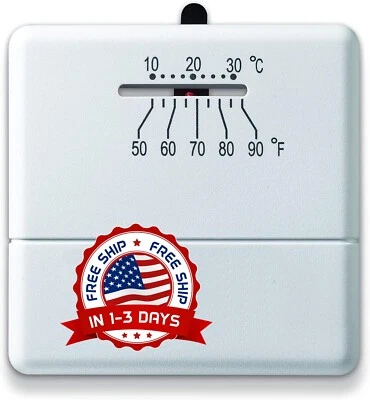 Termostato Digital No Programable Actualizado Para El Hogar Calefaccion NUEVO EE. UU. Foto 1 de 4