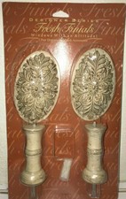 Designer Series Fresh Finials Drapery Holdback Accessories