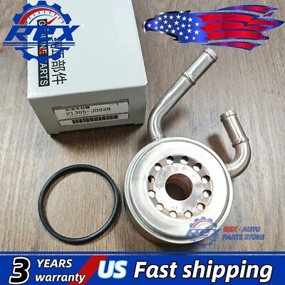 НОВЫЙ высококачественный масляный радиатор в сборе 21305-JD02B для 2013-2021 Nissan NV200 2,0 л - Изображение 1 из 4