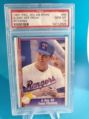 1991 Pacific Nolan Ryan #96 PSA 10 GEM MT 🔥MASTER SET BREAK🔥 - Image 1 of 3