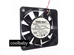 1pc NMB-MAT 2406KL-04W-B29 fan 60*60*15mm 12V 0.10A 3pin - Picture 1 of 1