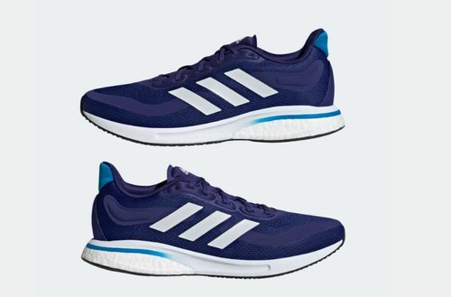 Adidas SUPERNOVA Scarpe Sneakers Running Uomo Alte Prestazioni Indaco Bianco