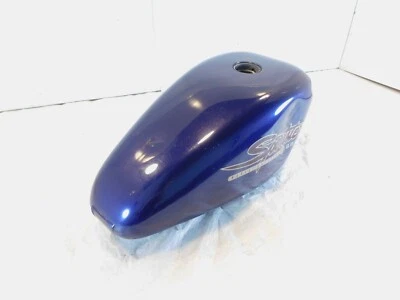 Harley-Davidson Sportster 1200 y 883 1998-2003 azul tanque de gasolina - abollado Foto 1 de 4