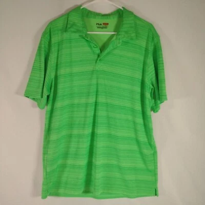 Camiseta polo Fila Sport Golf calce atlético para hombre talla XL verde  Foto 1 de 4