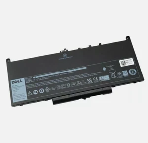 55Wh Genuine J60J5 Laptop Battery For Dell Latitude E7270 E7470 P26S001 P61G001 - Picture 1 of 6