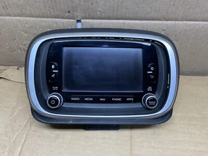 2016 2017 16 17 Fiat 500X Harman Radio/Screen Navigation XM AM FM Radio OEM - Picture 1 of 12