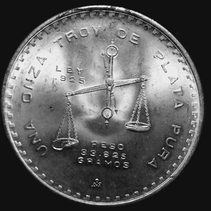 Mexico 1980 Una Onza Plata Pura  1024-246 - Picture 1 of 8