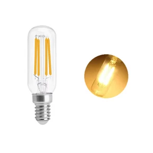 T25 E14 Led Bulb 2w 4w Cob Light Bulbs Clear-glass 220v 240v Warm White Tungsten - Picture 1 of 12