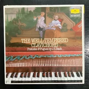 DGG 413 419-BACH-WELL-TEMPERED CLAVIER-KIRKPATRICK-ORIGINAL 1969 VINYL-GERMANY - Picture 1 of 2
