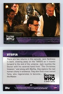 Utopia #57 Doctor Who Timeless 2016 Topps Trading Card - Picture 1 of 1