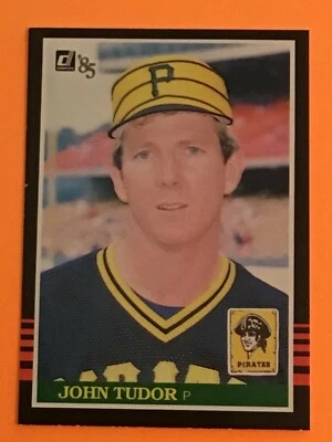 1985 Donruss baseball See Photo for exact card # 235 John Tudor Pittsburgh READ  - Image 1 of 2