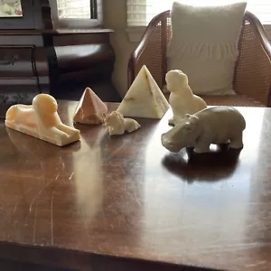 Collection Of Egyptian Marble Carvings - Picture 1 of 14