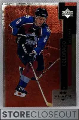 1997-98 Black Diamond #27 Sandis Ozolinsh Double Diamond Colorado Avalanche - Image 1 of 2
