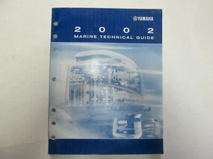 Guía Técnica Marítima Yamaha 2002 Manual LIT-18865-01-02 OEM De Fábrica *** - Imagen 1 de 6