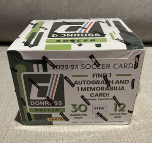 2022-23 Panini Donruss FIFA Soccer Hobby Box Factory Sealed