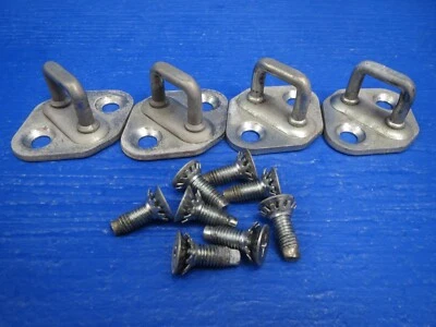 1994 TOYOTA 4RUNNER Door Lock Latch Striker W/Screws Bolts. Set OEM. B58 - Image 1 of 4