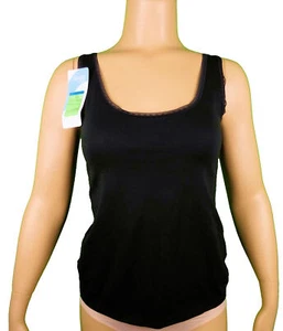 Sloggi GO Tank Top Unterhemd Träger-Top Schwarz 0004 Baumwolle Sonderpeis NEU - Bild 1 von 1