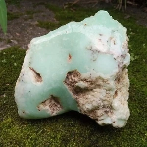 Amazing 708G Natural Rough Polished 100% Chrysoprase indonesia Mineral healing - Picture 1 of 8