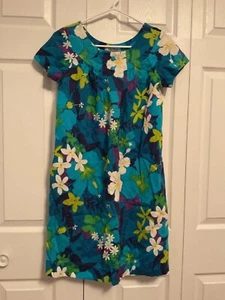Vintage Hawaiian Dress Child’s USA 34” pit to pit 35” length SZ 6/7? - Picture 1 of 5