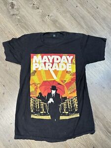 mayday parade a lesson in romance T-shirt Ten Year Tour Black Size Small 