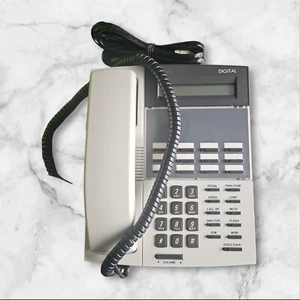LG KD24D Digital Display Business Telefon in Grau, Off Desk komplett mit Kabeln - Bild 1 von 4