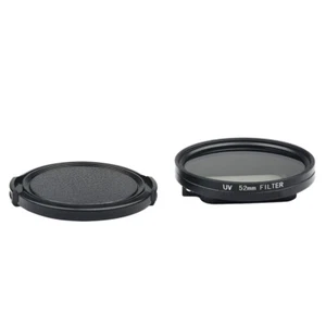 Shoot 52mm UV Filter 52mm with UV Filter Lens Cover For Gopro Hero 7 5 6 Black - Picture 1 of 9