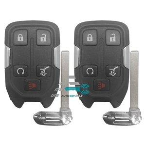 2 FOR 2017-2020 GMC Acadia Terrain Smart Prox Remote Key HYQ1AA 5 BUTTON - Picture 1 of 2