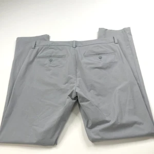 Vineyard Vines On The Go OTG 32x32 (passt 33W 31L) flache Vorderseite Chino Hose grau - Bild 1 von 7