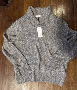 Suéter Goodfellow & Co Cuello Chal Para Hombre Gris Tejido Pullover Nuevo Con Etiquetas Talla L - Imagen 1 de 8