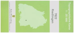 Topographische Karte Baden-Württemberg Riedlingen | (Land-)Karte | Deutsch - Bild 1 von 1