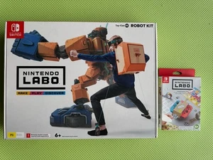 NINTENDO SWITCH LABO SET - TOY CON 02 - ROBOT KIT + Bonus (New & Sealed) - Picture 1 of 11