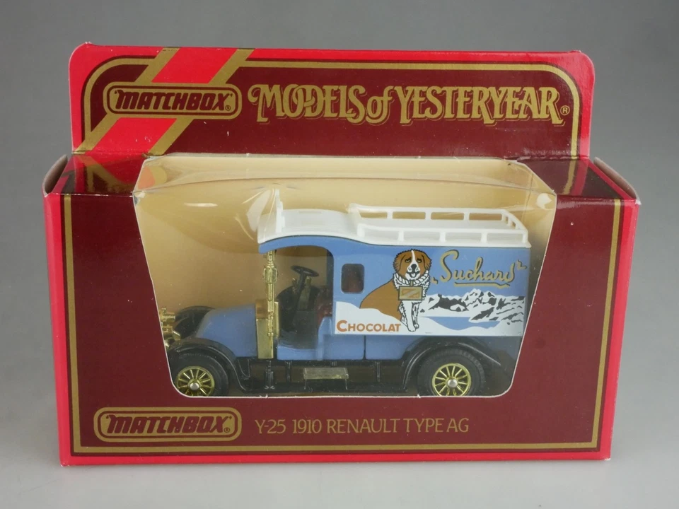 Y-25-1 1910 Renault Lkw Suchard - 40981 Matchbox MoY Yesteryear - Bild 1 von 4