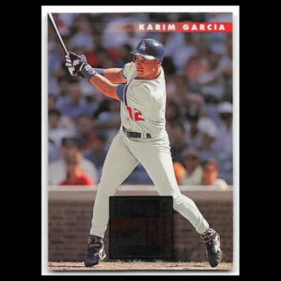 Tarjeta de béisbol Karim Garcia #474 1996 Donruss Los Angeles Dodgers MLB casi nueva Foto 1 de 3