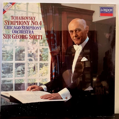 SOLTI - Tchaikovsky Symphony No. 4 (London) - 12" Vinyl Record LP - SEALED - Image 1 of 2