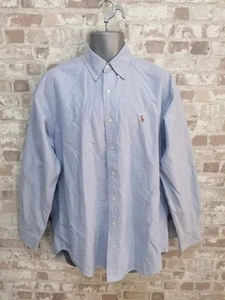 Polo Ralph Lauren Herren Hemd Blau Langarm Blake Größe M - Bild 1 von 11