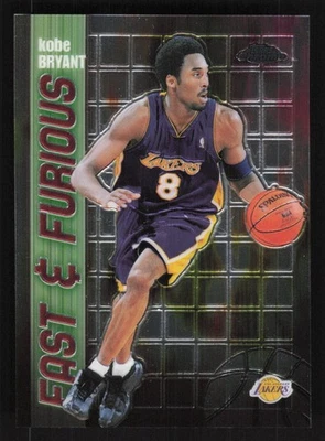 2001-02 Topps Chrome #FF06 Kobe Bryant Fast FuriousCard TCCCX a - Image 1 of 2