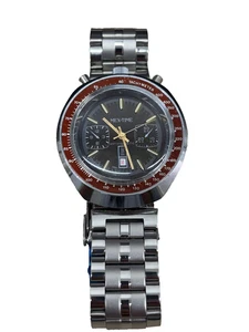 orologio MEX TIME carica manuale vintage bull head usato funzionante - Foto 1 di 4