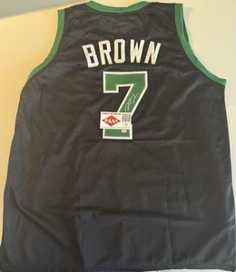 Camiseta de baloncesto firmada por Jaylen Brown de los Boston Celtics con certificado de autenticidad - Imagen 1 de 4