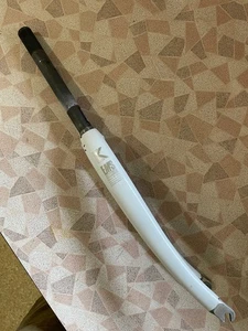 90s era Kestrel EMS 650c Composite Road Fork 1-inch Threaded 220mm Black - Picture 1 of 9