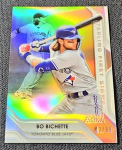 2020 Bowman Sterling First Signs /99 Refractor Bo Bichette Rookie RC Blue Jays - Picture 1 of 2