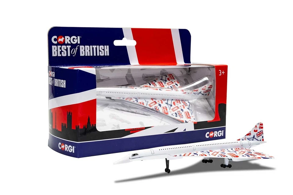 Corgi Best Of British Concorde Modello Diecast - GS84007