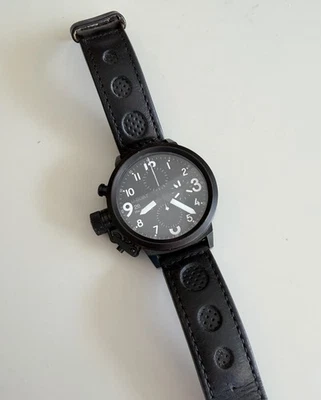 U-Boat Flightdeck U-7750 / 43 Black/Black Dial Markers 43mm Case - image 1 of 4