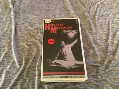 Hospital Massacre VHS Clamshell Barbi Benton - Image 1 of 3