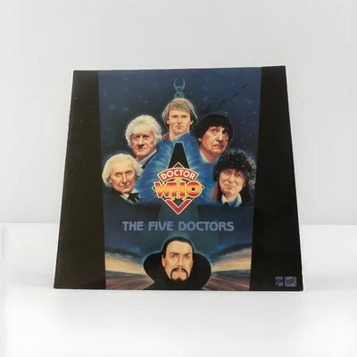 DOCTOR WHO THE FIVE DOCTORS #3717-80 Laserdisc In Great Condition - Image 1 of 4