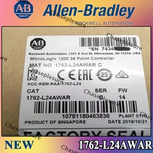 Controlador de 24 puntos nuevo sellado PLC-AB1762-L24AWAR / C AB AB MicroLogix 1200 - Imagen 1 de 10